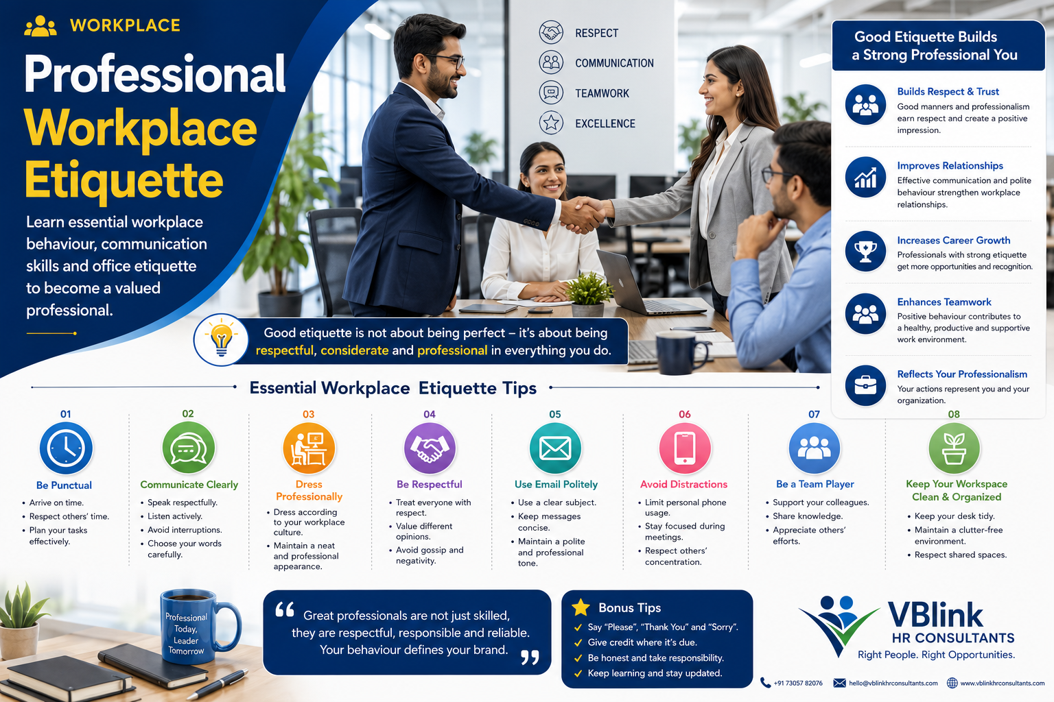 Professional Workplace Etiquette